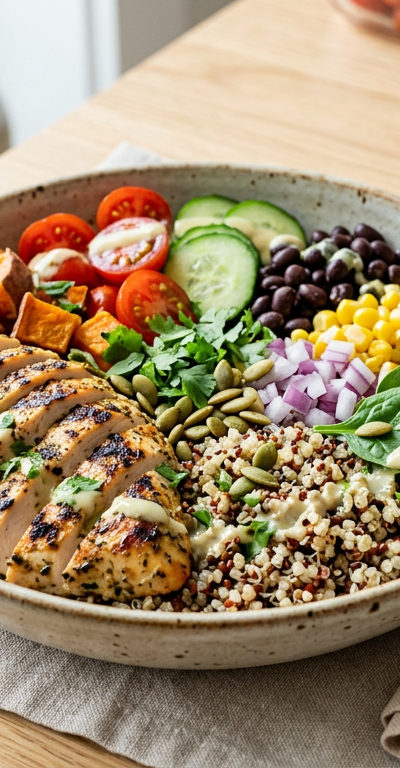Gluten-Free Chicken and Quinoa Bowl