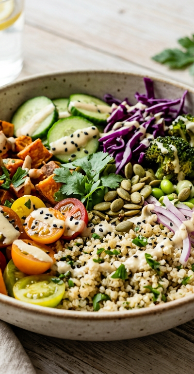 Gluten-Free Quinoa and Veggie Bowl